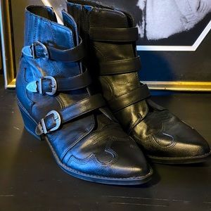 Indigo Road Cowboy Goth Boots